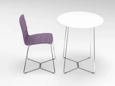 Viteo Table Set Small 3D model