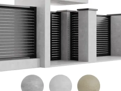 Fencing 19 3D model