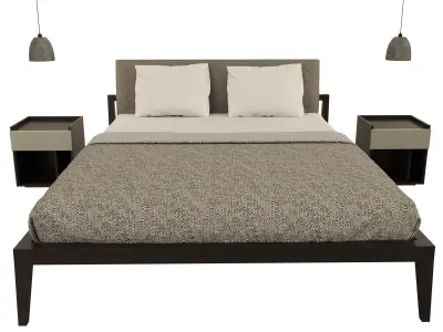 Lema Theo Bed 3D model