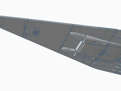 psychon ship from space 1999 3D print model