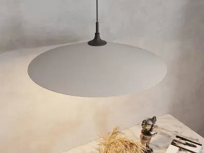 Pendant light Low-poly 3D model get