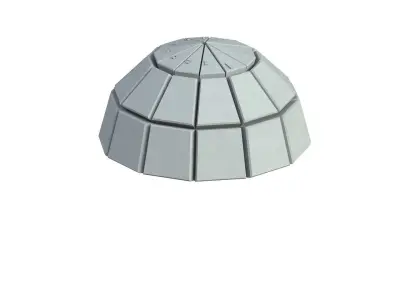 Sci Fi Object No 3745 Low Poly Low-poly 3D model