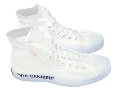 Converse Chunk Taylor All-Star Hi Off-White 3D model