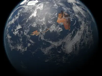 Oceanic Planet 02 Free 3D model