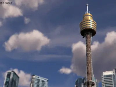  City Landmark Tower with Viewing Platform 