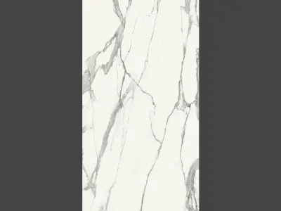 Contemporary White Marble Tile Seamless PBR Texture Texture