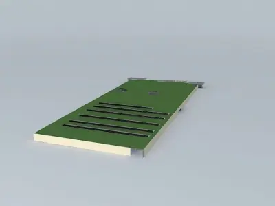 Intermarché Saint Pierre GROUPE DISTRICA Free 3D model