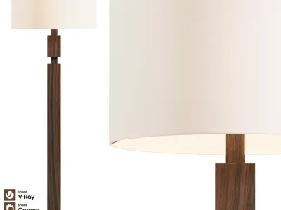 Floor Lamp Wagner 3D model