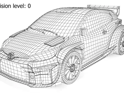  Toyota GR Yaris Rally2 Concept Car 