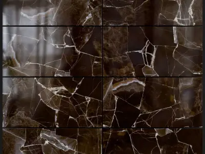 Yurtbay Seramik Crea Brown 3D model