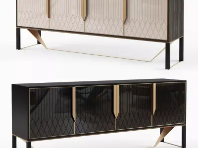 Capital Collection PRISMA Sideboard 3D model