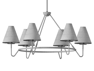 Polly Chandelier 3D model