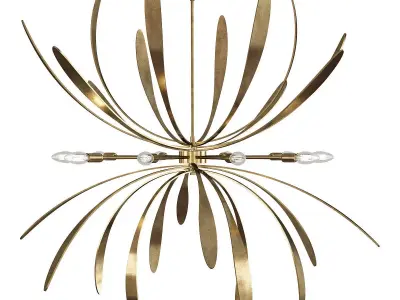 Dahlia Chandelier 3D model