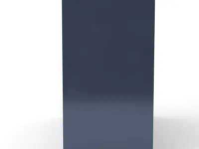 Locker Cabinet File Metal Storage Low-poly 3D model