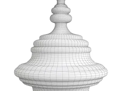 Washington Pendant Light Low-poly 3D model