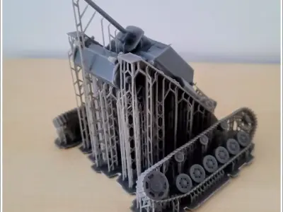 Su-76i 76mm SPG - Soviet army WW2 Second World East front Ostfro 3D print model