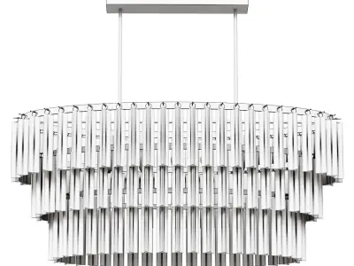 NESSA LARGE CHANDELIER 89009 3D model