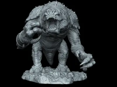 Rancor from Return Of The Jedi - 3D Printable 3D print model
