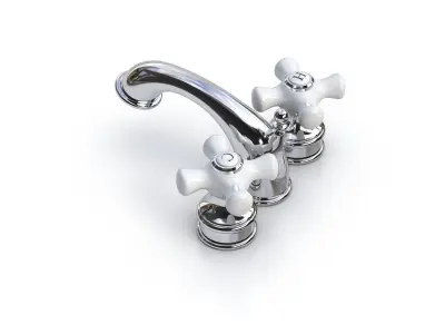 Faucet - bathroom 3D model