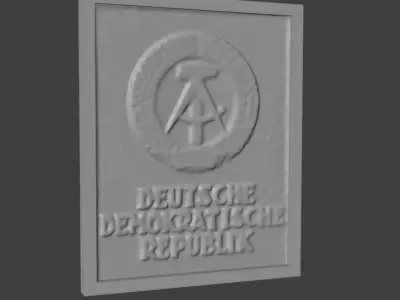 DDR original from ChackpoitCharlie Berlin scan 3D model