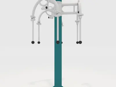 Gym Outdoor 12 3D model