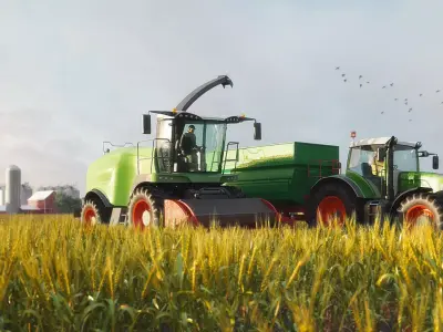 Archmodels vol 146 - highly detailed agricultural machinery 3D model