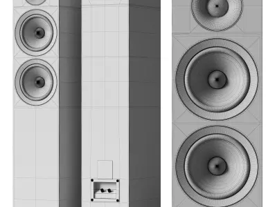 Acoustic Energy AE 309 3D model