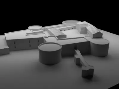 3D MODELING FOR BALACE IN ITALY 3D print model