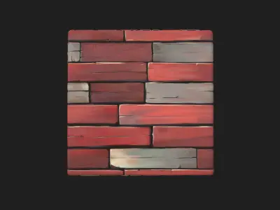 11 Textures Pack Hand Painted Floor Wood Planks Texture