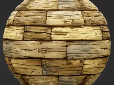 Stylized Wood Seamless Texture  Texture