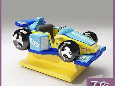 KIDDY RIDE FORMULA 1 3D model