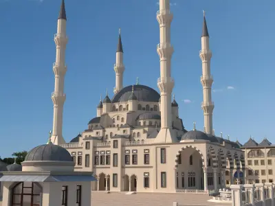 Kirikkale Nur Mosque 3D model