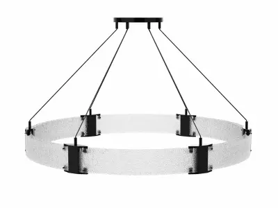 Ring Chandelier 3D model