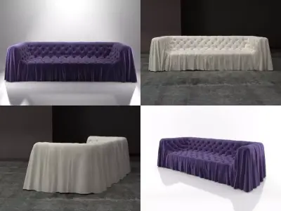 Bohemien sofa 3D model