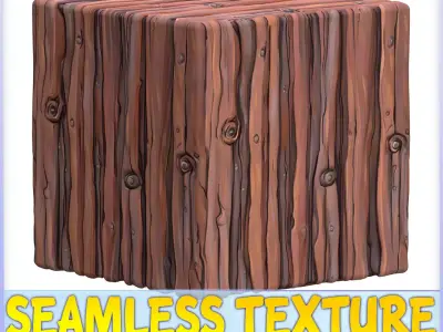 Stylized Wood Seamless Texture Texture 11