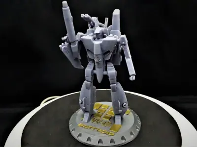 BATTROID VF-1S MACROSS ROBOTECH STATIC FIGURE 3D print model