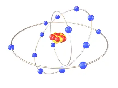 Silicon Chemical Element v2 001 Low-poly 3D model