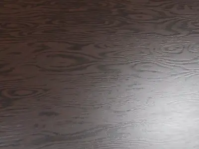 Polished Cherry Wood Planks PBR Seamless Texture