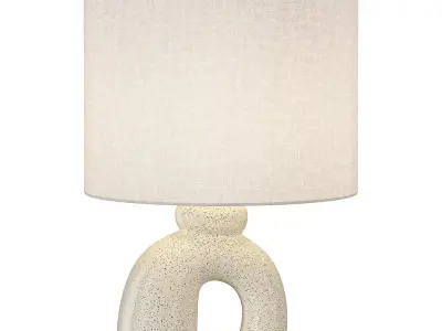 Mesa Ceramic Lamp Ensemble 3D model