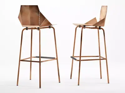Real Good Barstool 3D model