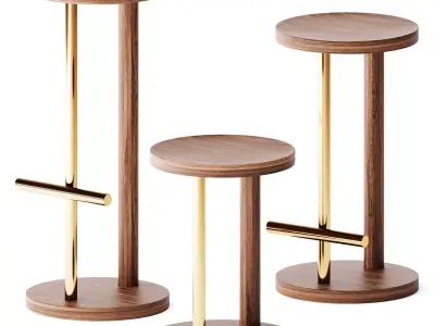 Spot Stools by Herman Miller 3D model