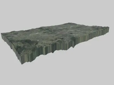 PRAGUE City Low-poly 3D model