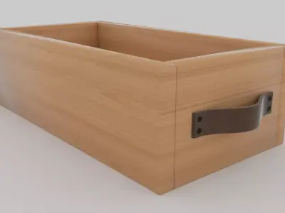 A great crate 3D model