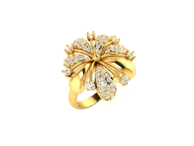 Women Ring  Render 3dm STL OBJ FBX Details 3D print model 324