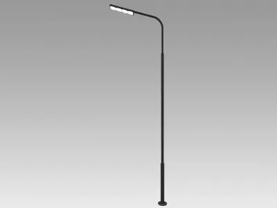 Street lights Lamp Post 3D model