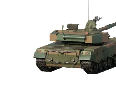 Type 96 tank 3D model