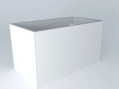 augustoorkut box with window Free 3D model