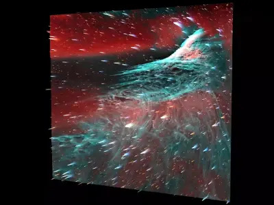 Pencil Nebula 3D model