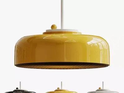 Pendant light Podgy 3D model
