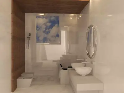 bathroom design  3D model